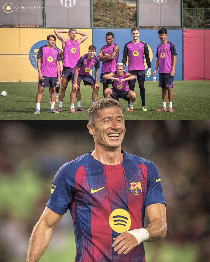 开云体育下载-西媒：莱万今天首次参加巴萨合练，他有望对阵莱万特时伤愈复出