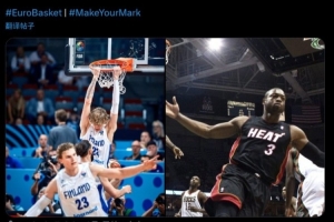 开云体育官网-致敬经典！马尔卡宁和穆里宁二人复刻詹韦连线世界名画