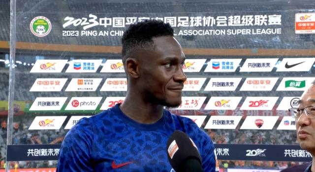 马莱莱：上一场踢得还可以 但进球是射手最关键KPI