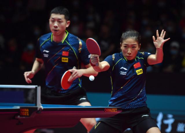 开云体育官网-略有紧张无碍赢球 模拟赛第二站许昕刘诗雯开门红